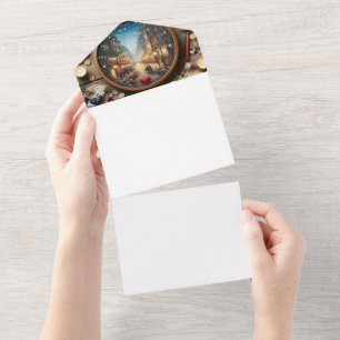 3.5x5 Wedding Envelopes Elegant Addressing All In One Invitation