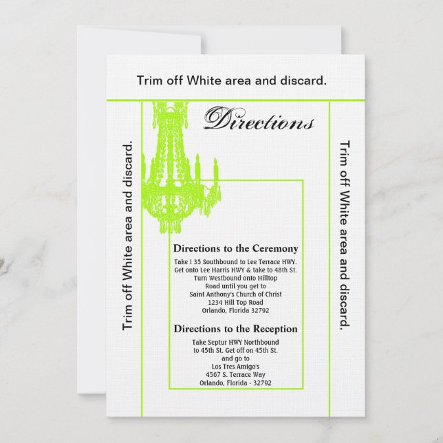 3.5x6 Directions Card Crystal Chandelier Glitz Gla (Front)