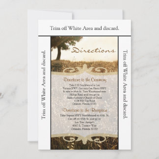 3.5x6 Directions Card Tree & Sunset Hill