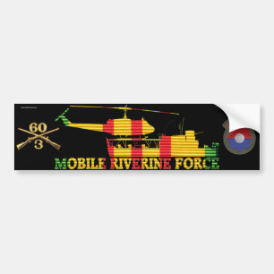 3/60th Inf. MRF ATC(H), Patch & Rifles Sticker