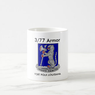 3/77 Armor Fort Polk Louisiana Coffee Cup