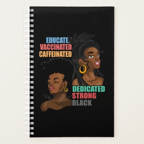 3 African American Woman Equality Black Strong Pro Planner