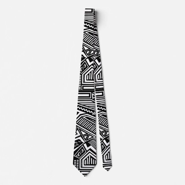 #3 African print tie (Front)