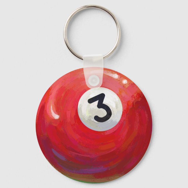 3 Ball Keychain (Front)