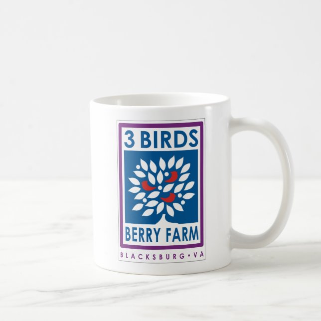 3 Birds Berry Farm 11 oz. Mug (Right)