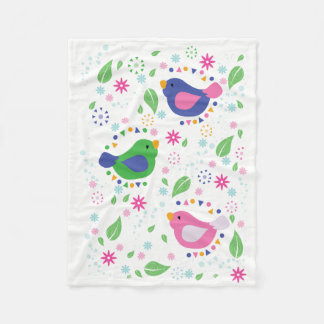 3 Birds Kids Blanket