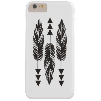 "3 Black Feathers" Iphone 6 Plus Case by BohemianGypsyJane at Zazzle