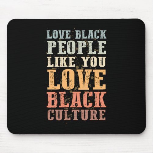 3 Black History Month Support Gift Manuel Mouse Pad