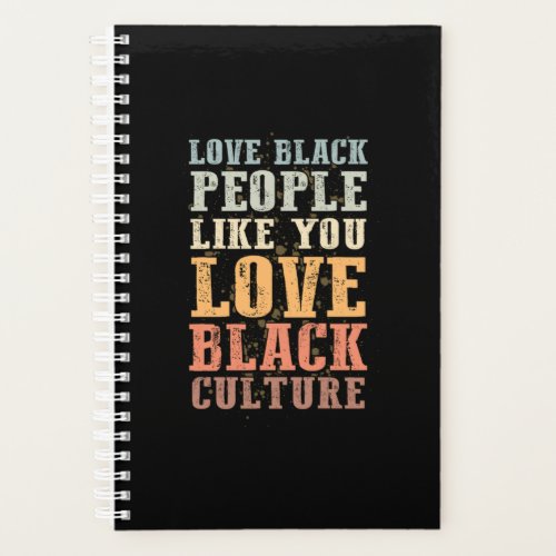 3 Black History Month Support Gift Manuel Planner