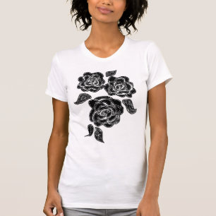 3 black roses T-Shirt
