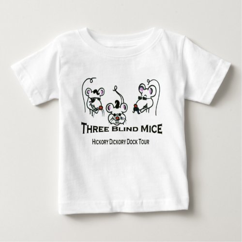 3 Blind Mice Baby T_Shirt