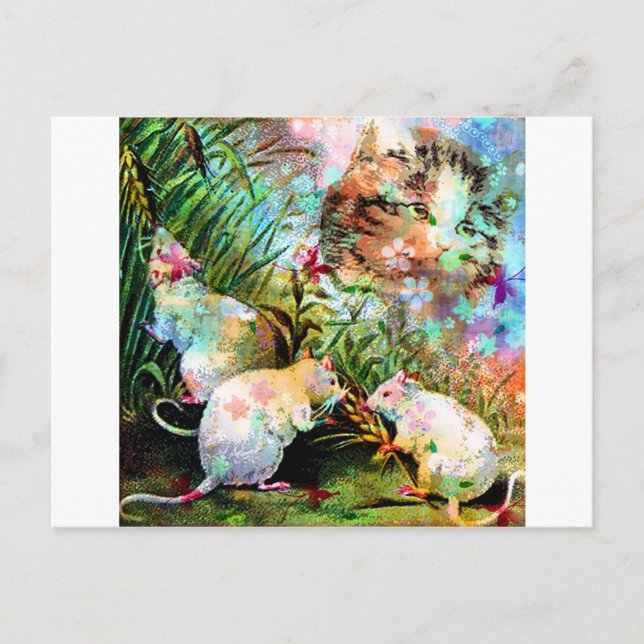 3 BLIND MICE.jpg Postcard (Front)