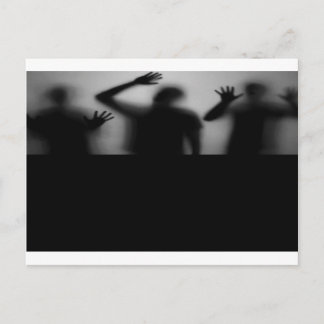 3 Blind Mimes Postcard
