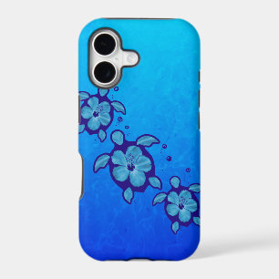 3 Blue Honu Turtles iPhone 17 Case