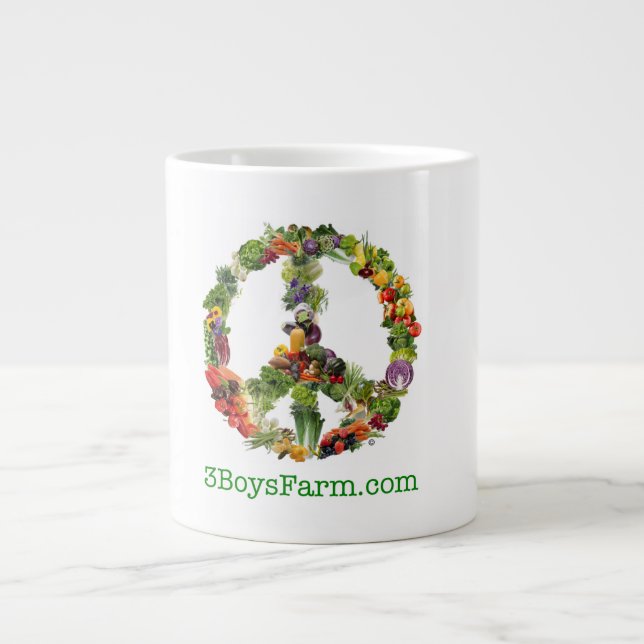 3 Boys Farm jumbo coffee mug (Front)