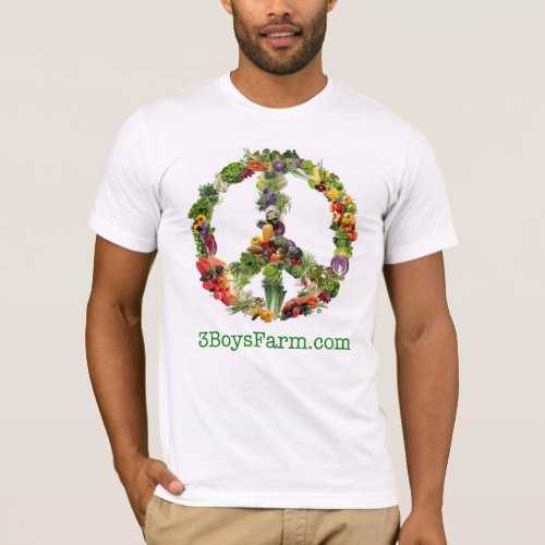 3 Boys Farm LG mens T Bella Canvas T_Shirt