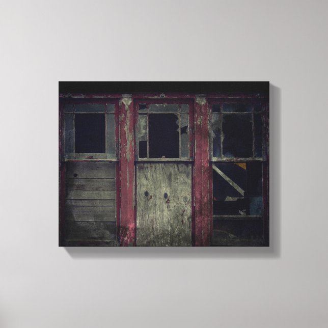 3 Broken Windows Canvas Print (Front)