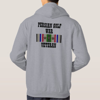 3 CAMPAIGN STARS / GULF WAR VETERAN HOODIE