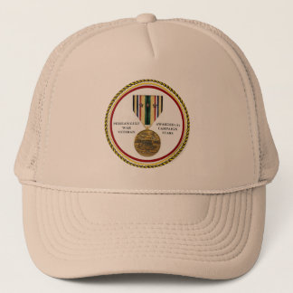 3 CAMPAIGN STARS PERSIAN GULF WAR VETERAN TRUCKER HAT