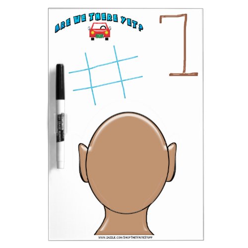 3 Childrens Games for Traveling_Hisp Re_Usable Dry_Erase Board