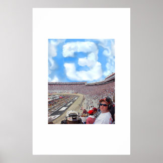 3 cloud tribute to Dale Poster