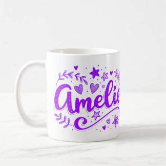 3 Color Amelie 1 Coffee Mug