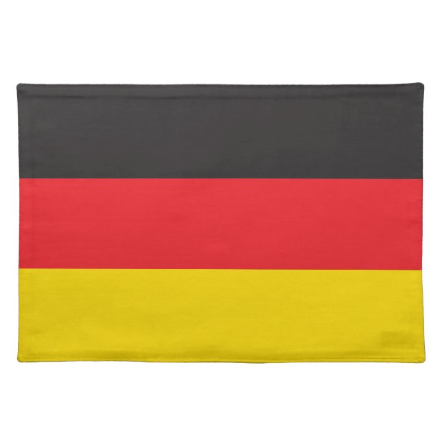 3 Color Combination, Flag Cloth Placemat (Front)