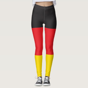 3 Color Combination, Flag Leggings