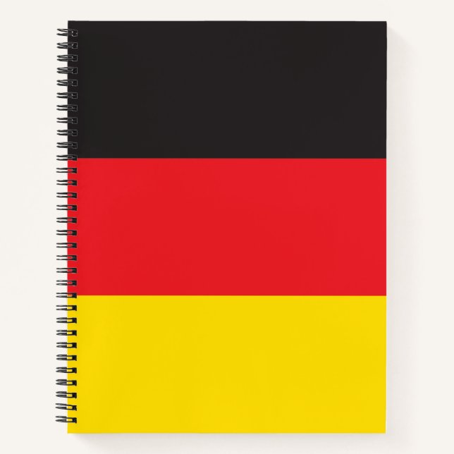 3 Color Combination, Flag Notebook (Front)