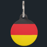 3 Color Combination, Flag Pet ID Tag<br><div class="desc">3 Color Combination, Flag</div>