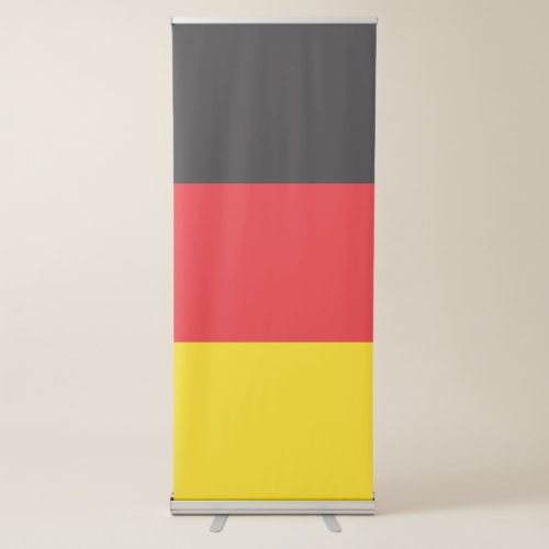 3 Color Combination Flag Retractable Banner