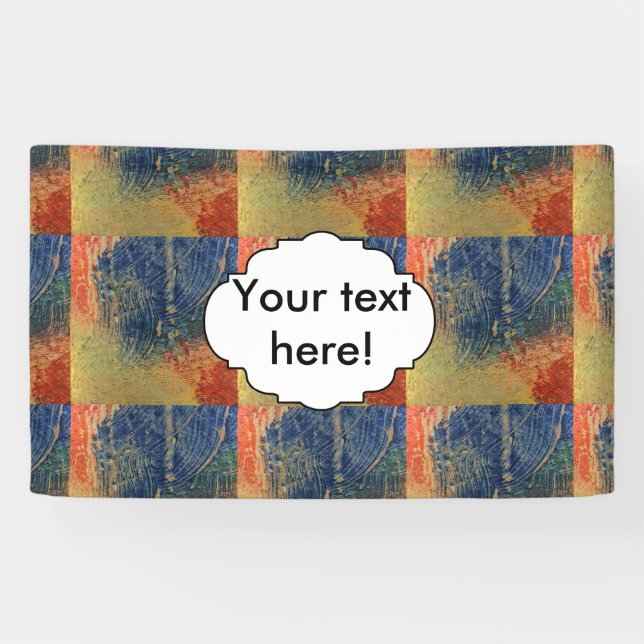 3 colors paint banner (Horizontal)