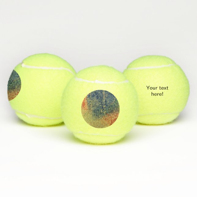 3 colors paint tennis balls (Multi)