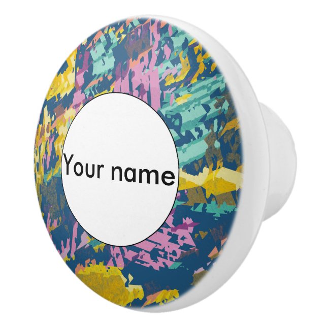 3 colors texture ceramic knob (Right)
