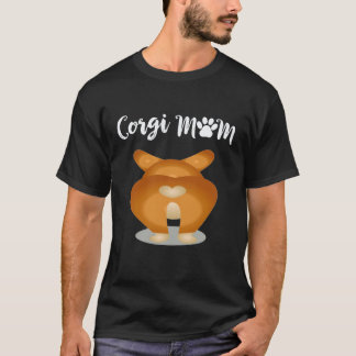 3 Corgi Mom Corgi T-Shirt