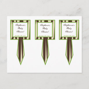 3 Cup Cake Picks Jacana Purple Animals Invitation Postcard