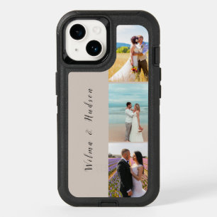 3 Custom Wedding Photo   Instegram College Picture OtterBox iPhone 14 Case
