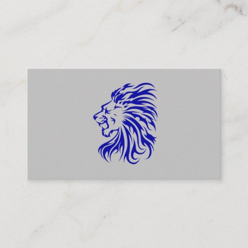 3customizable lion the king of junglelion lover business card