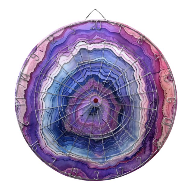 3 D Agate Dartboard (Front)