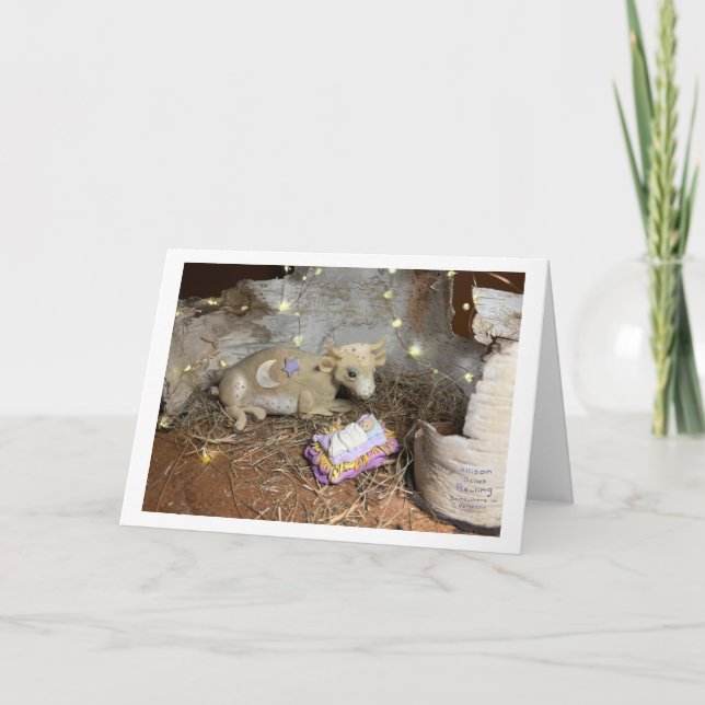 3-D First Christmas Card (Front)