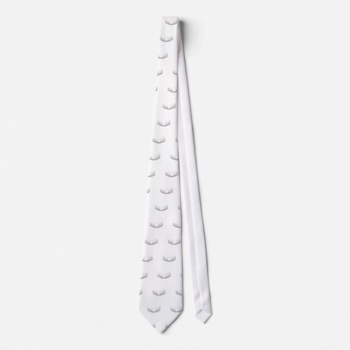 3_D Look Silver Priests or Ministers Collar Neck Tie