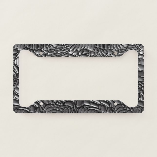 3 D Metal License Plate Frame (Front)