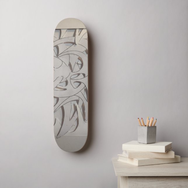 3-D paper design Skateboard (Wall Art)