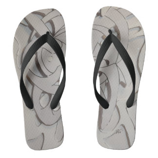 3-D paper Flip Flops