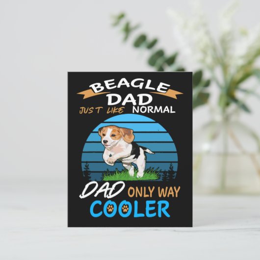 3 Dad Beagle Dad Cooler (Standing Front)