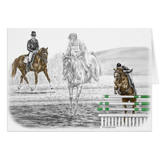 3-Day Eventing Horses Combined Training (Front Horizontal)