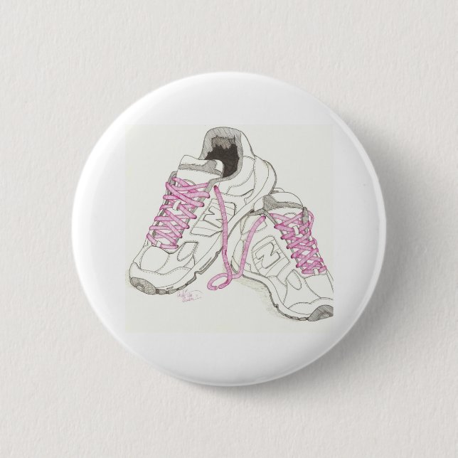 3 Day Walking Shoes Button (Front)