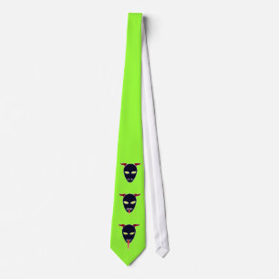 3 Demons Satan Tongue Neck Tie