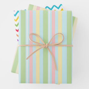 3 designs - Baby Showers, Bridal Showers Wrapping Paper Sheets