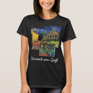 3 different Famous Vintage van Gogh Paintings T-Shirt